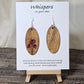 Poppy Bouquet Hand Painted Wood Earrings