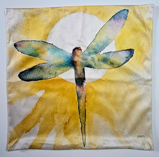 Sun Psalm Pillow Cover Art Print