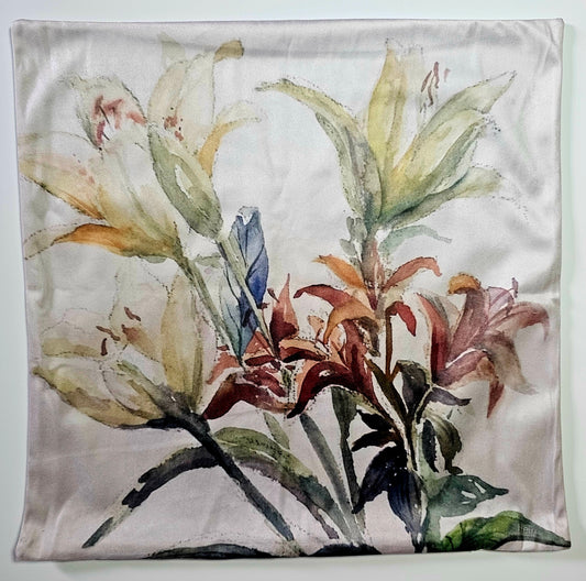 Tiger Lilies Pillow Cover Art Print