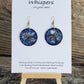 Old World Dragonfly Paper Earrings